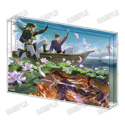 『大河幻想ラジオドラマ魔道祖師』描き下ろしアクリルブロック【完結記念展ver.】2雲夢江氏